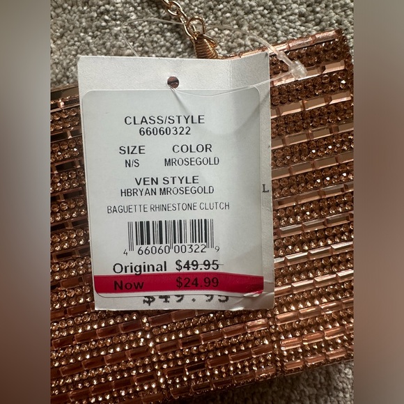 Baguette Rhinestone Clutch - NWT - Picture 6 of 8